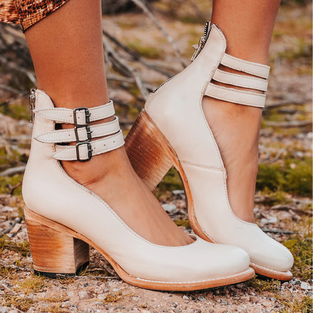 Comfort Heeled Boots with Ergonomic Fit and Stable Support