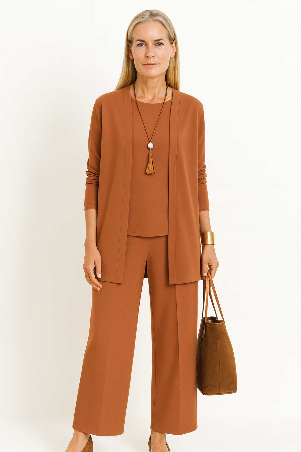 Elegant 3-Piece Set with Comfortable Fit and Versatile Styling