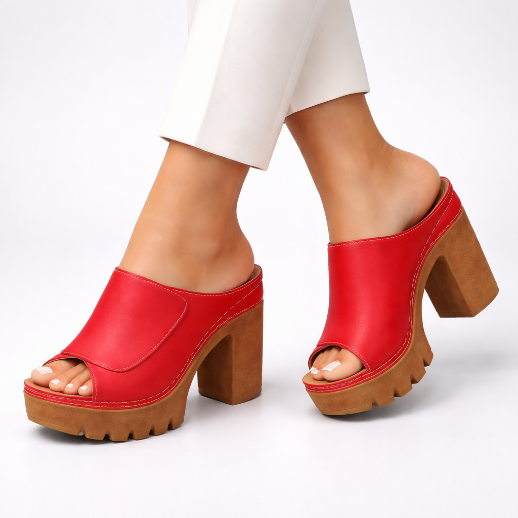Platform Sandals Women Comfortable Stable Support Easy Fit