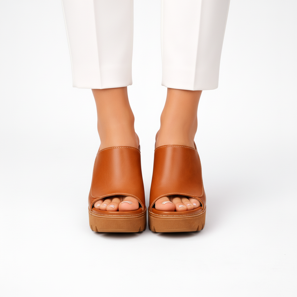 Platform Sandals Women Comfortable Stable Support Easy Fit