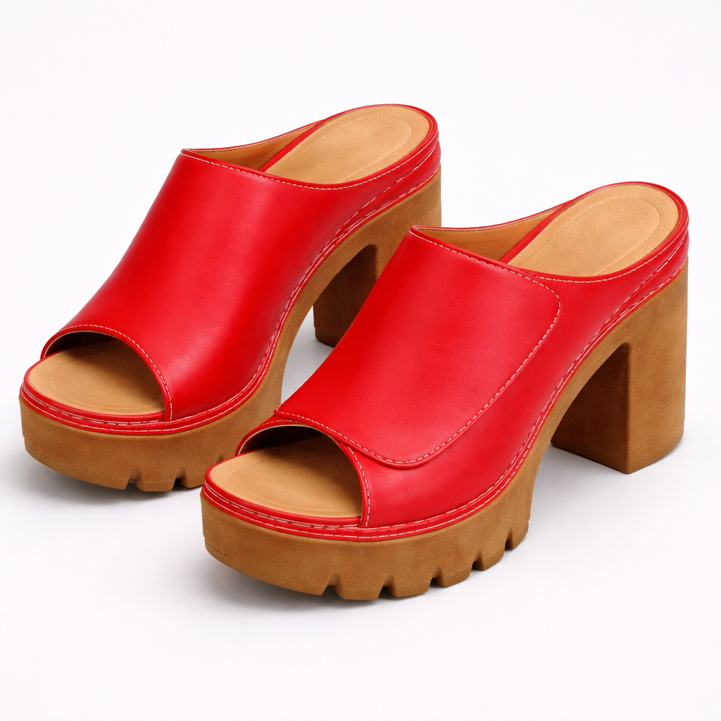 Platform Sandals Women Comfortable Stable Support Easy Fit