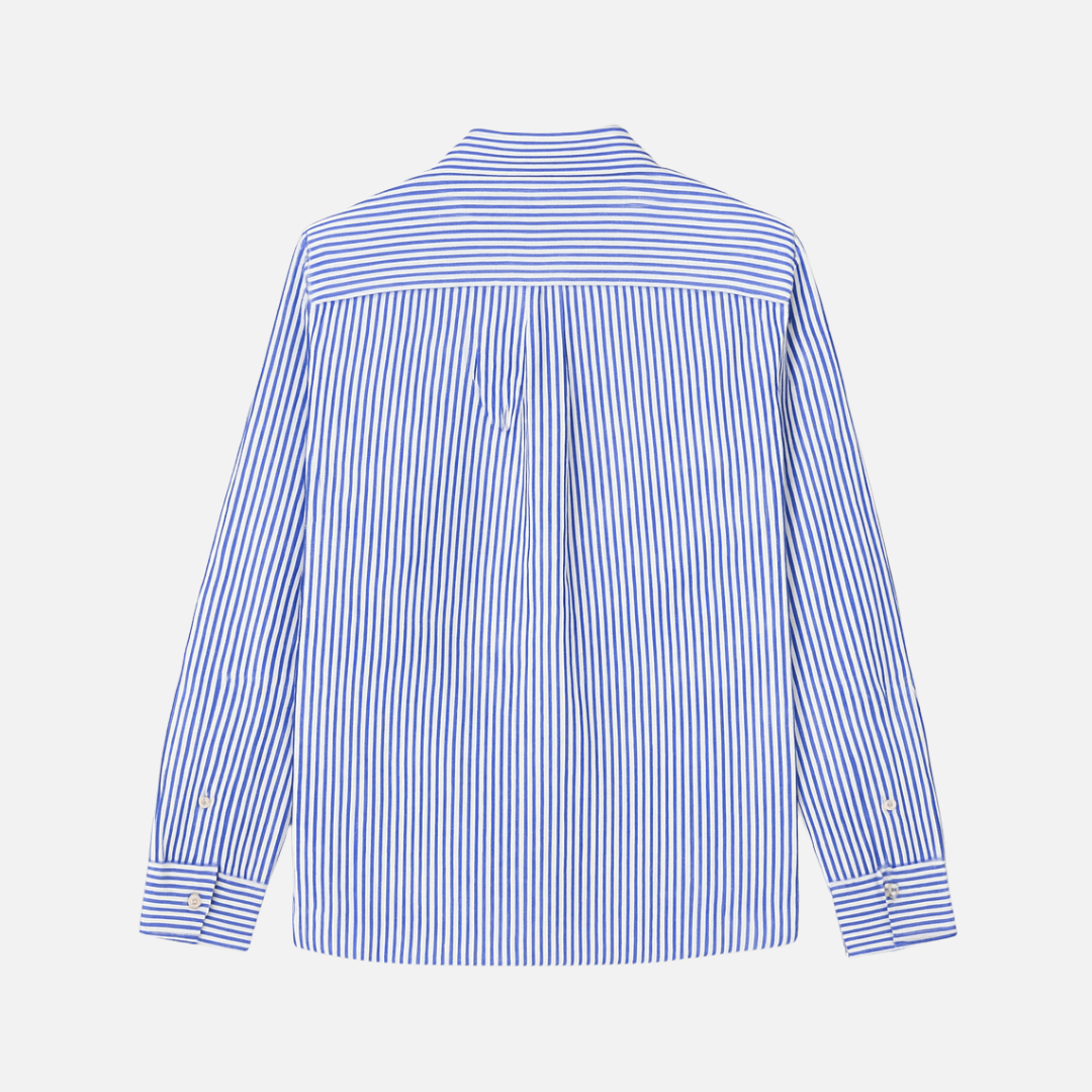 Bellanoa | Women’s Elegant Blue Striped Shirt