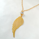 24K Gold Plated wing Necklace