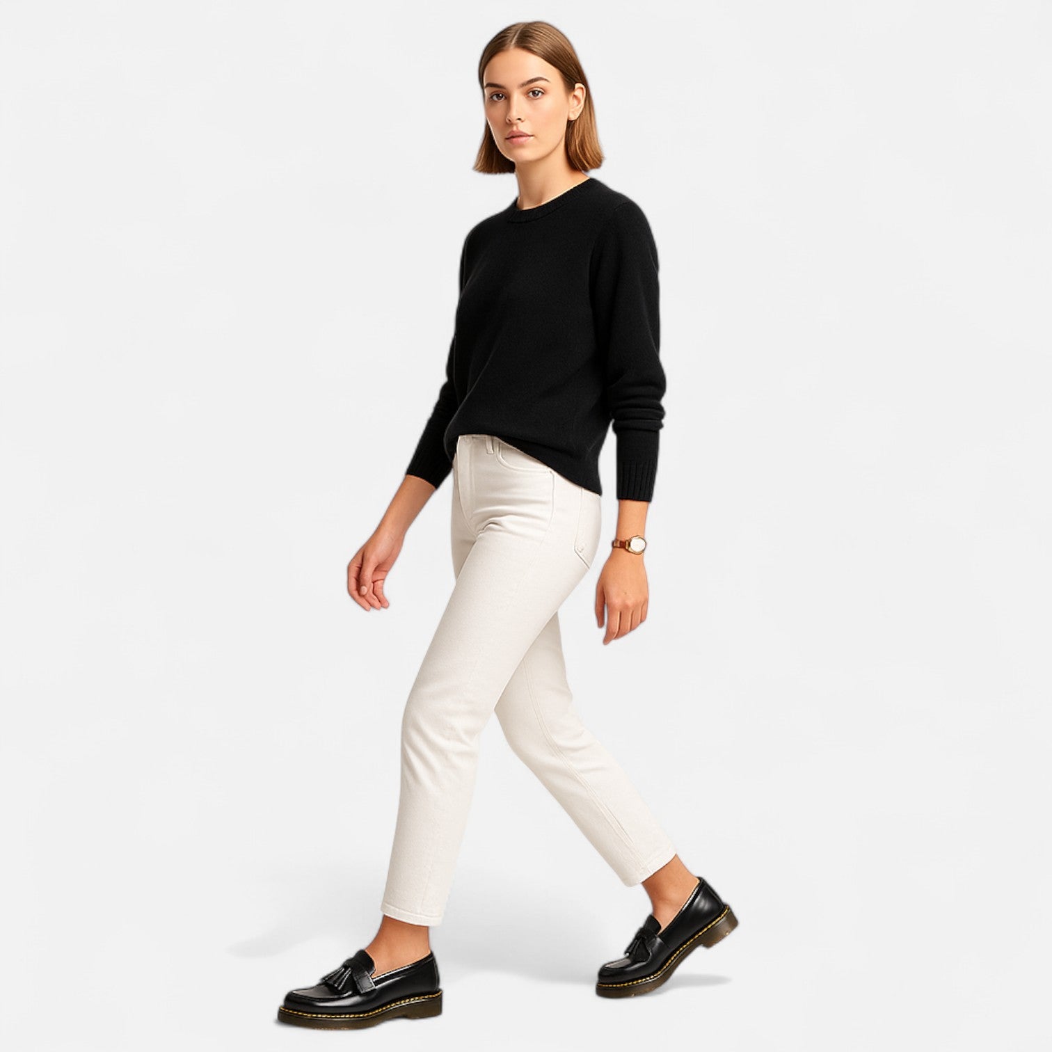 Bellanoa | Women’s Classic Loafers in Polished Leather