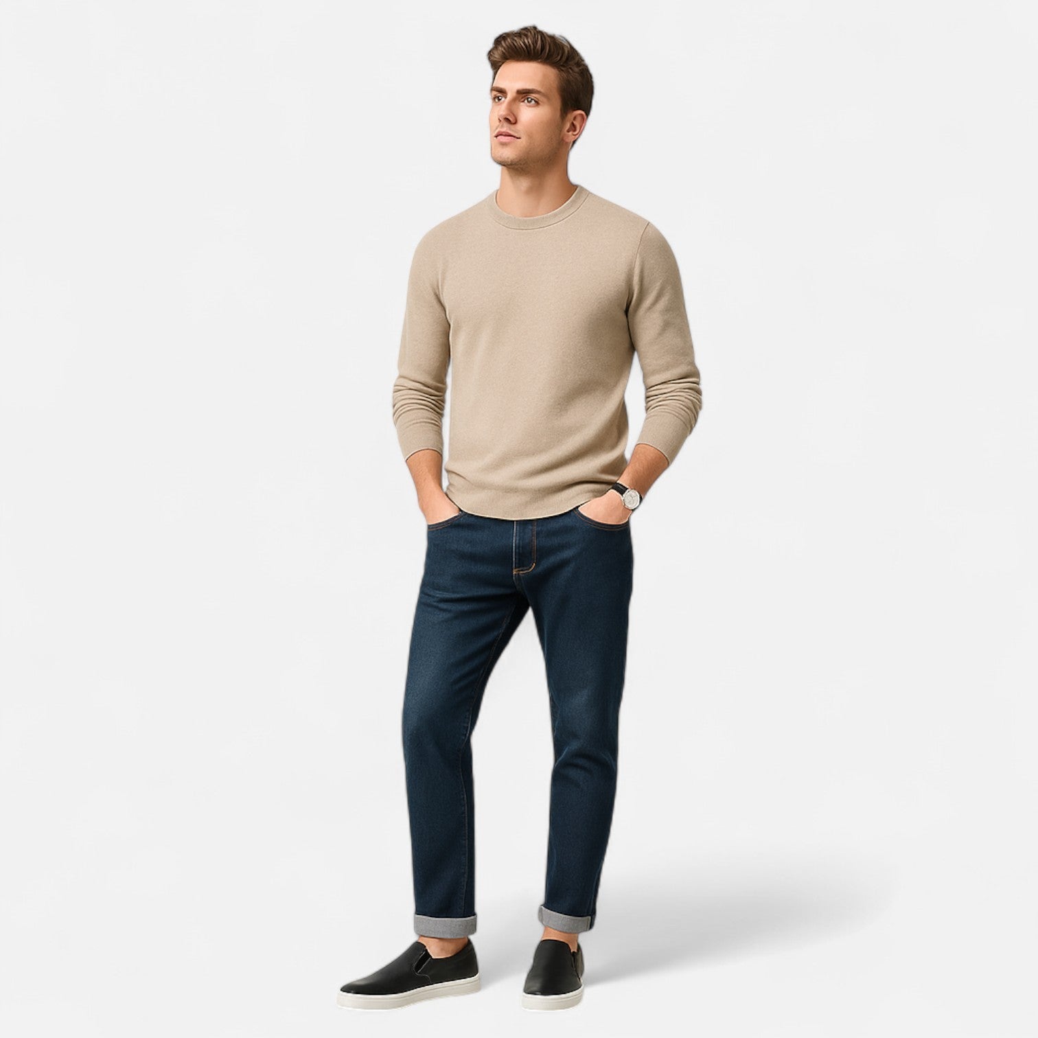 Bellanoa | Men’s Classic Loafers in Wear-Resistant Leather