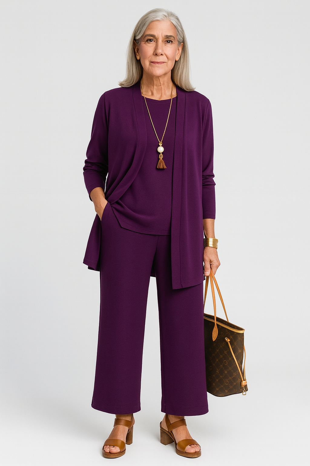 Elegant 3-Piece Set with Comfortable Fit and Versatile Styling