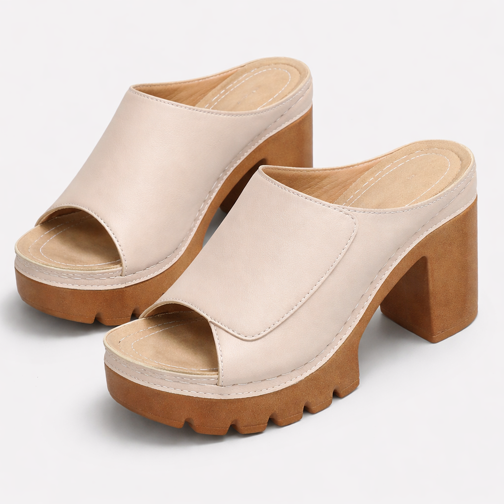 Platform Sandals Women Comfortable Stable Support Easy Fit