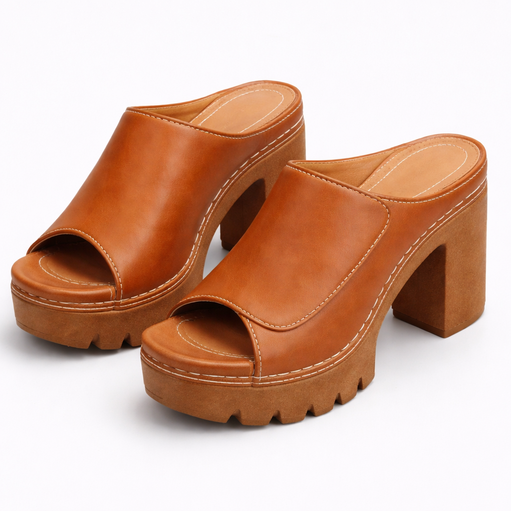 Platform Sandals Women Comfortable Stable Support Easy Fit