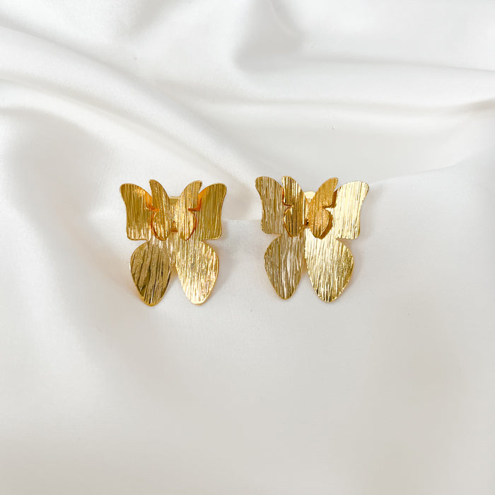 Double Butterfly Earrings