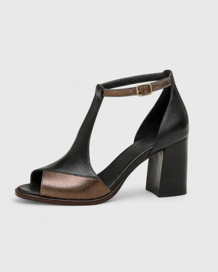 Modern Heels with Stable Block Heel and Supportive Fit
