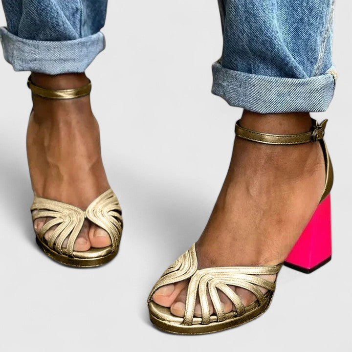 Elegant Heels with Stable Fit and Comfortable Support