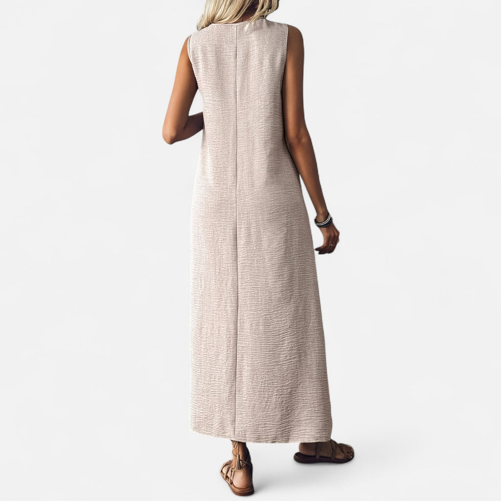 Bellanoa | Women’s Vintage Maxi Dress in Flowing Summer Fit