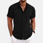 Bellanoa | Men’s Summer Shirt with Classic Collar Finish