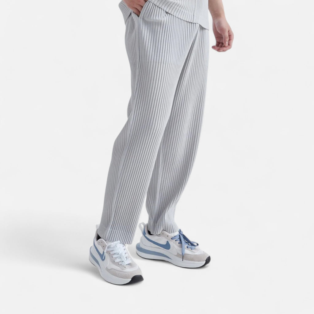 Bellanoa | Men’s Ribbed Cotton Pants in Relaxed Fit