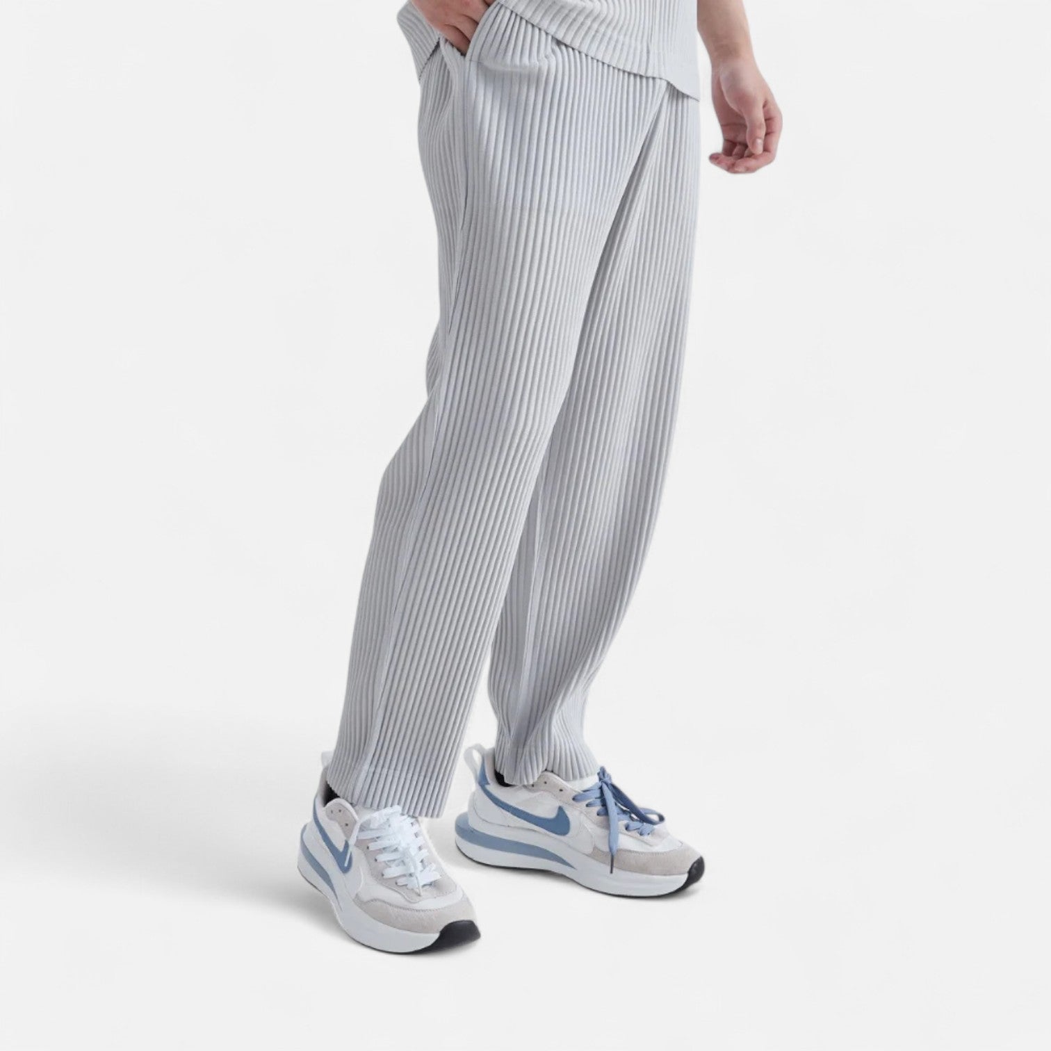 Bellanoa | Men’s Ribbed Cotton Pants in Relaxed Fit
