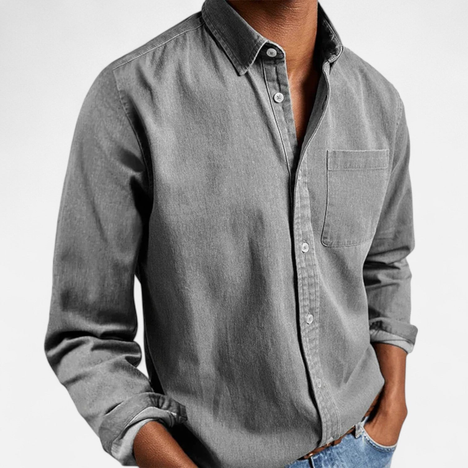 Bellanoa | Men’s Business Shirt in Tailored Casual Fit