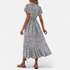 Bellanoa | Women’s Heritage Print Dress in Light Midi Silhouette