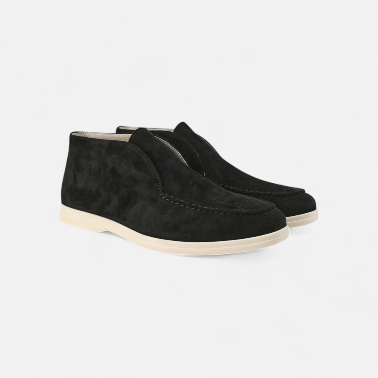 Bellanoa | Men’s High-Cut Suede Loafers