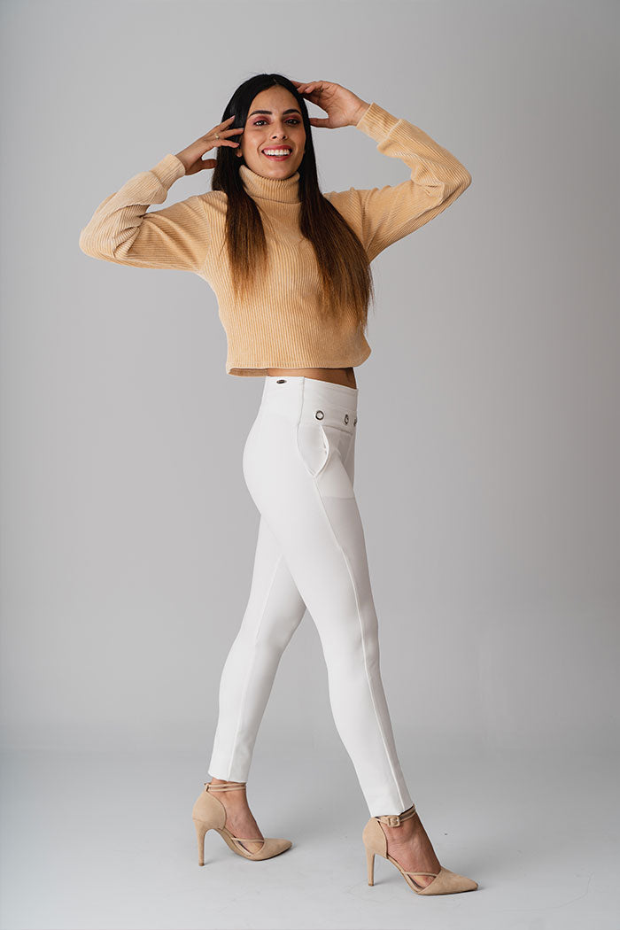 Ponte pants with pockets